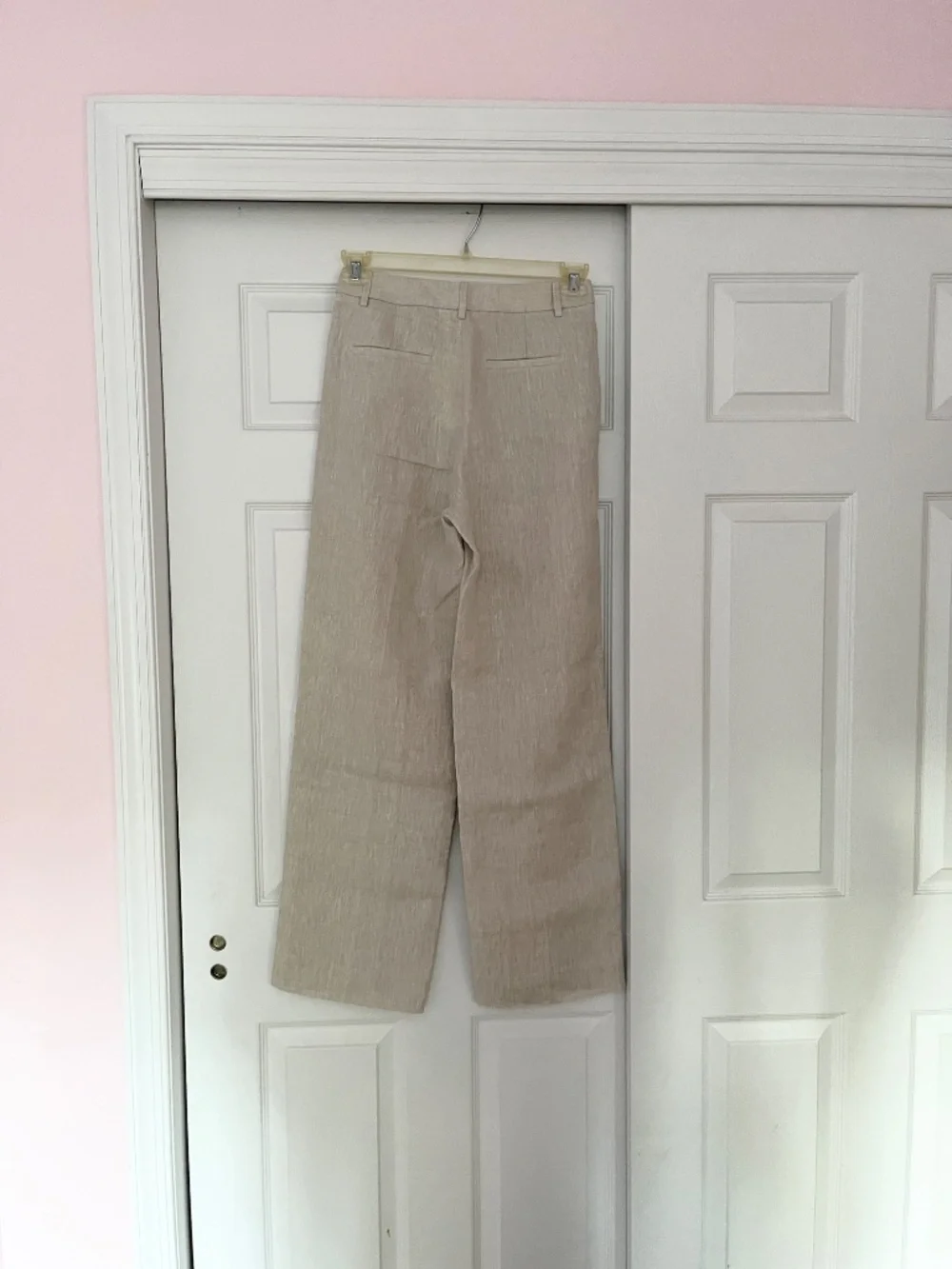 NWT Banana Republic Palma Straight Linen Pants Women's Size 0